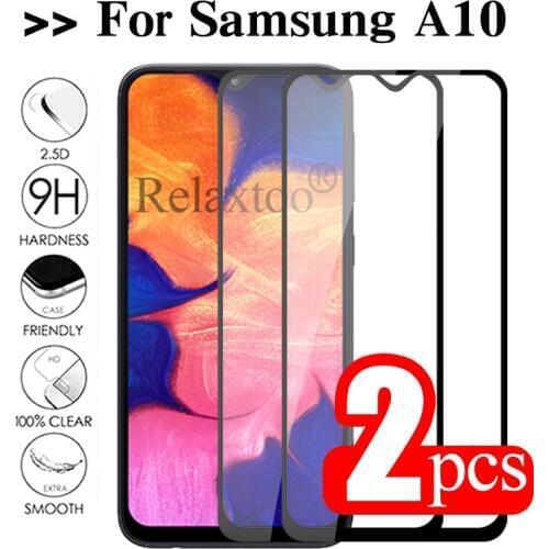 2pcs Glass For Samsung A10 protective glass For samsung galaxy a10 tempered glas screen protector galax a105 10a a105F a 10 Film