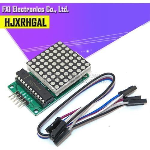 1pcs MAX7219 Dot Led Matrix Module MCU LED Display Control Module Kit For new