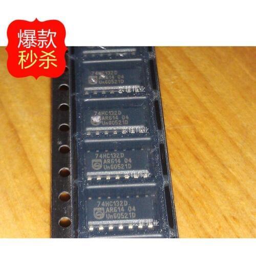 10PCS New original authentic 74HC132 74HC132D SN74HC132D SOP14