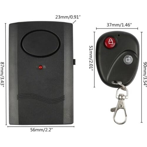 120dB 9V Motorcycle Wireless Bluetooth Remote Motor Moto Scooter Anti-Theft Security Alarm Car Door Window Accessories