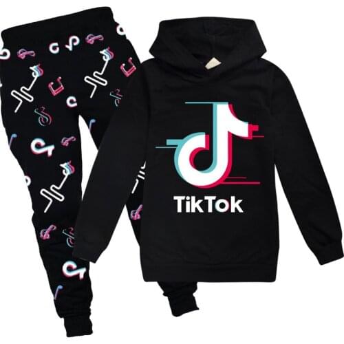 2-16Years 2021 Fashion Kids Spring Autumn Clothes Printing Hoodies Pants Boys Clothes Set Girls Outfit Kids Tracksuit