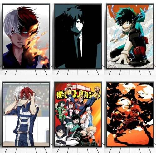 5D Diamond Painting Japanese Anime My Hero Academia Diamond Embroidery Wall Art Cross Stitch Kit Mosaic Picture Home Decoration