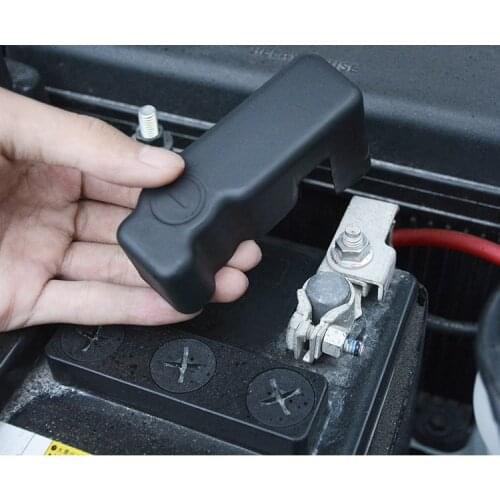 Car Negative Battery Terminal Clamp Protect Cover for Prado 2003-2020