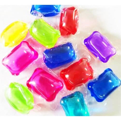 Laundry Washing Capsules Liquid Cleaner Stains Film Laundry Detergent Pods Bead Ball Clothing Detergent Clothing Washer Liquid