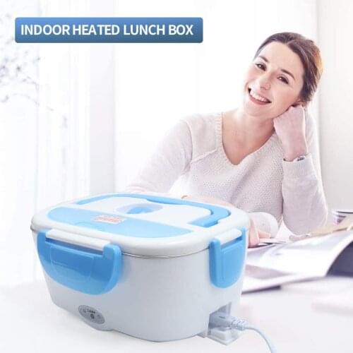 110v 220v Lunch Box Food Container Portable Electric Heating Food Warmer Heater Rice Container Dinnerware Sets For Home Dropship