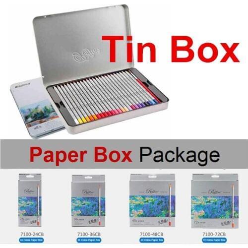 Marco Raffine Fine Art lapis de cor 72 Colors Drawing Pencils Drawing Sketches lapis de cor profissional Secret Garde Pencil