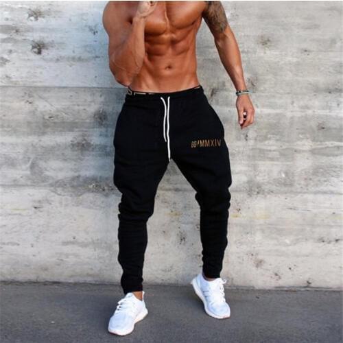 2018 autumn new Men Fitness Sweatpants male gyms Bodybuilding workout cotton trousers Casual Joggers sportswear Swestpants