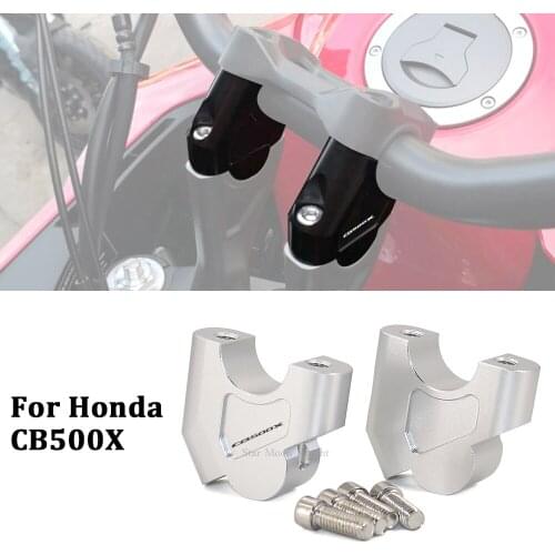 For Honda CB500X 2019 2020 CB 500 X Motorcycle Handlebar Riser 28MM Drag Handle Bar Clamp Extend Adapter