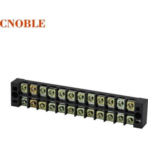 TB-2512 Fixed Wire Terminal Connector 600V, 25A, 12P