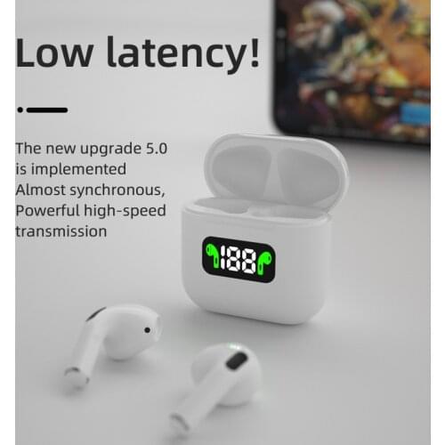 TWS Stereo Wireless Bluetooth Headphone V5.0 Waterproof Earbuds Headsets Sports Music Hi-Fi Earphones With Microphone