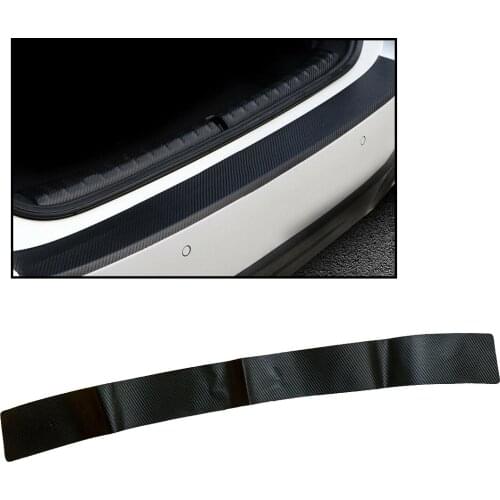 Car Rear Bumper Guard Trim Cover Door Sill Scuff Plate Protector Fit For Mitsubishi Outlander 2020 2019 2018 2017 2016 2013-2015