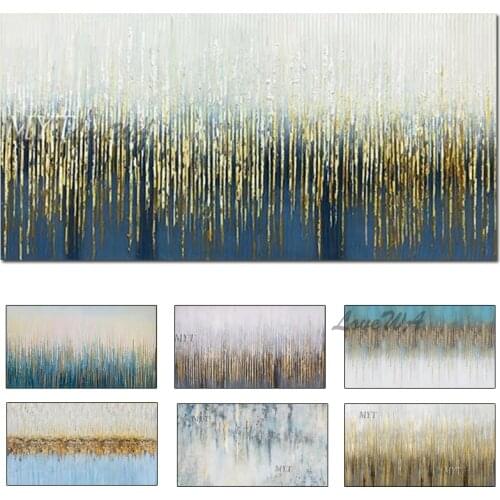 100% Hand Painted Artwork Knife Flower Abstract Oil Painting Wall Art Home Decoration Picture Hand Painting On Canvas Unframed