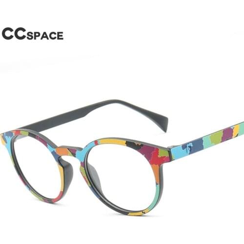 49983 Round Acetate Optical Glasses Frames Colorful Retro Men Women Fashion Computer Eyeglasses