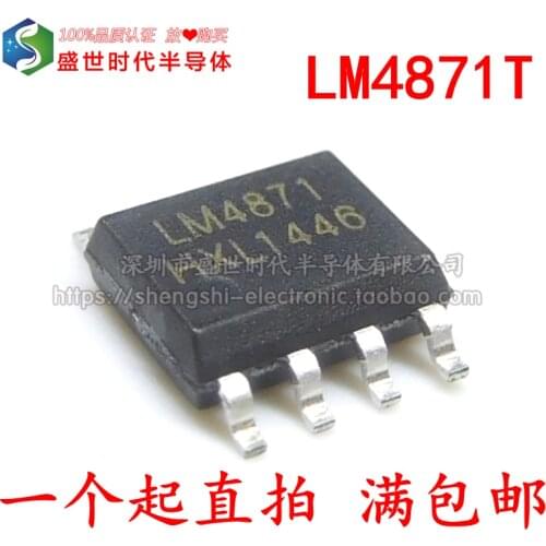 5/PCS NEW Brand New & Original Lm4871 Lm4871t Lm4871mx Sop8 Audio Amplifier/Amplifier