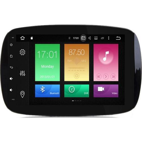 64G ROM Car GPS Navigation System Stereo Media Auto Radio for Mercedes Benz Smart Fortwo C453 A453 W453 2015 2016 2017 -2019 JBL