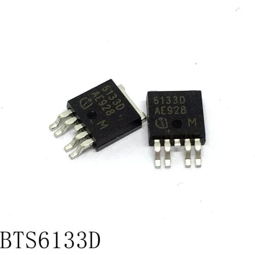 Automotive intelligent high edge switch BTS6133D TO-252-5 70A/5.5-38 V 10pcs/lots new in stock