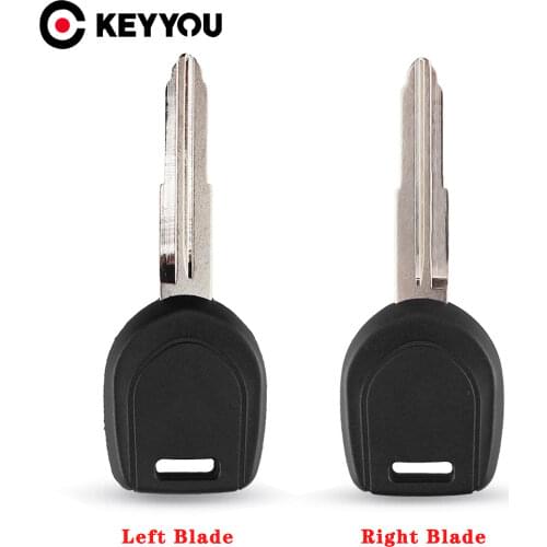 KEYYOU Transponder Car Key Shell Case For Mitsubishi Eclipse Endeavor Galant Lancer Grandis I-Miev Remote Key MIT11R MIT8 Blade