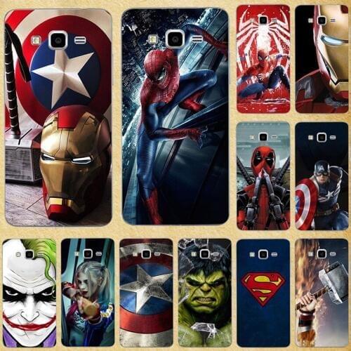 Super Hero Phone Case Cover for Samsung Galaxy Grand Prime G530 G530H G5308W G5308 SM-G530H G531 G531F Silicone Back Cover Bags