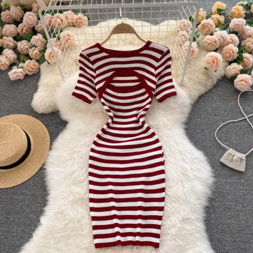 Croysier Summer Striped Dresses