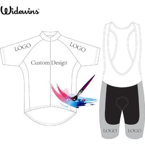 Widewins Custom Cycling Jersey DIY design Your Logo Summer Short Sleeve Jersey Bike Racing Team Road Biker Cycling Sports Jersey