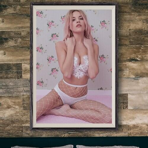 E326 Ashley Smith Sexy Model Movie Star Wall Silk Cloth Poster Art Home Decoration Gift