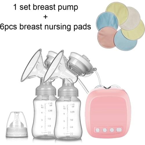 Wireless Mother Milk Exactor Electric Breastfeeding Pump with Baby Pacifier Set