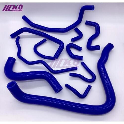 SILICONE RADIATOR HOSE KIT FOR HONDA ACCORD CB7 F22A F20A 90-93 (11PCS) red/blue/black