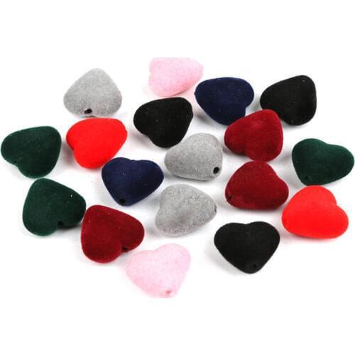 Fashion Handmade jewelry Accessories Acrylic Velvet Charms Pendant Beads Craft Fit Girls Jewelry Making DIY Jewelry Finding