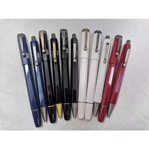 2021 MB New Luxury Monte heritage series Egyptian enchanted two color resin special Roller ballpoint Blanc ink pen