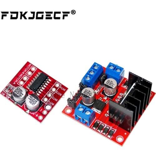 L298N driver board module MINI L298N stepper motor smart car robot breadboard peltier High Power DC Motor Driver for arduino