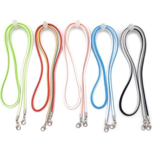 Adjustable safety face Mask Holder, practical lanyard with support anti-loss rope, neck mask, halter Ear Hanging Rope Two Hooks