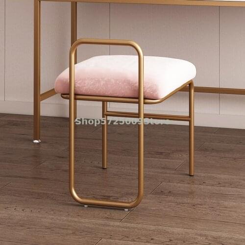 Nordic dressing stool makeup stool modern dressing table stool simple makeup chair bedroom net red ins small stool