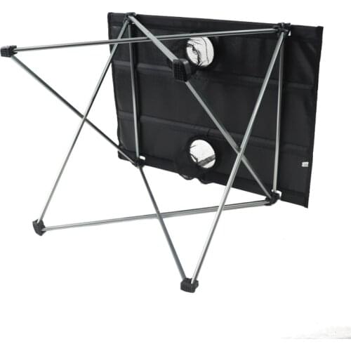 Outdoor Foldable Fishing Table Ultralight Oxford Cloth Folding Picnic Table Camping Table Collapsible Portable