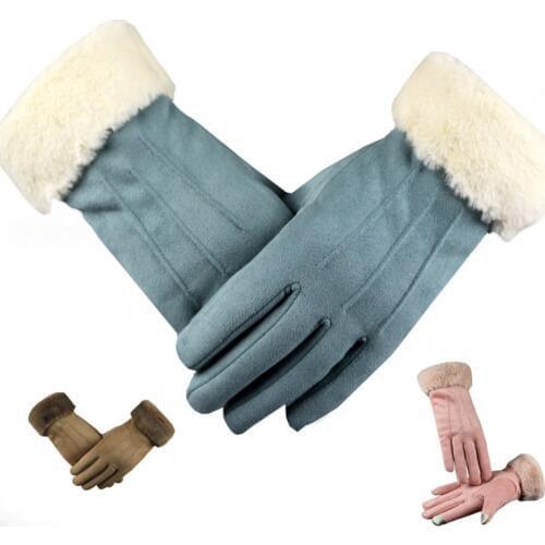 Speelk Women's Suede Gloves China