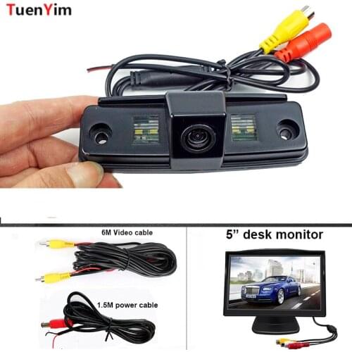 Waterproof CCD Car Reverse Backup Rear View Camera For Subaru/Forester/Outback 2007-2012/Sedan/Tribeca with 4.3" LCD monitor