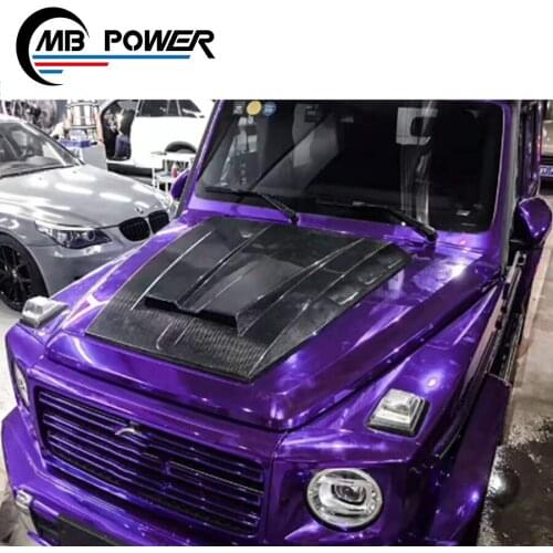 High quality!!! G class W464 Front Hood 2019-2020y W464 G63 G500 G350D Dry carbon fiber material Hood