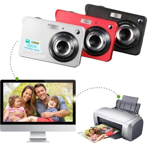 2.7 Inch TFT LCD Display 18MP 720P 8x Zoom HD Digital Camera Anti-Shake Camcorder Video CMOS Micro Camera Children Gift