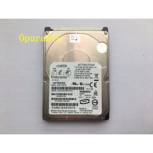 Free shipping new Opuradio HDD Hard disk drive HEJ423030F9AT00 30GB for car HDD Navigation audio systems