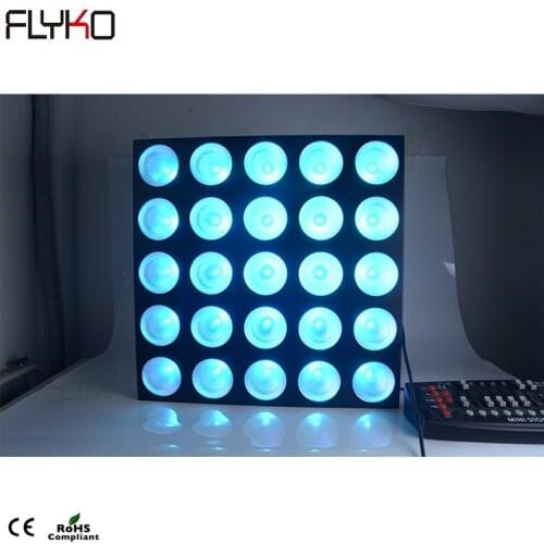 Factory price 5*5 DMX LED Matrix Light RGB Blinder Matrix Light for Stage events