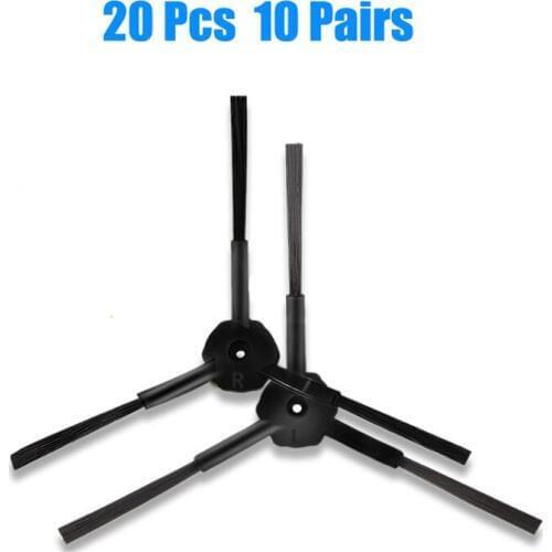 Hot Vacuum Cleaner Accessories Pack For Panda X500/ECOVACS CR120 X600 Side Brush 20pcs 10Set For Ecovacs Mirror CR120
