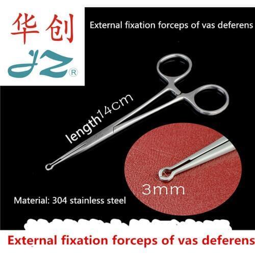 JZ andrology Urinary tract reproduction Department medical male ligation Surgical instrument Vas deferens EXTRADERMAL Fix forcep