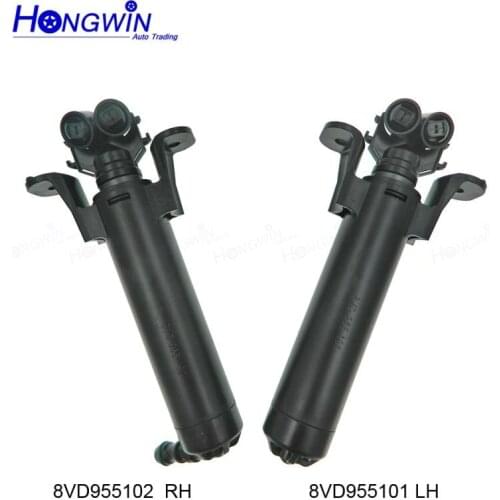HW 8VD955101 (LH) & 8VD955102 (RH) Washer Spray Nozzle Hose Kit For Audi A3 sportback 2014-2016