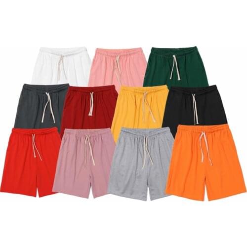 2021 Summer New Drawstring Shorts Men Casual Jogger sweathshorts plus size Workout Gym High Quality Shorts