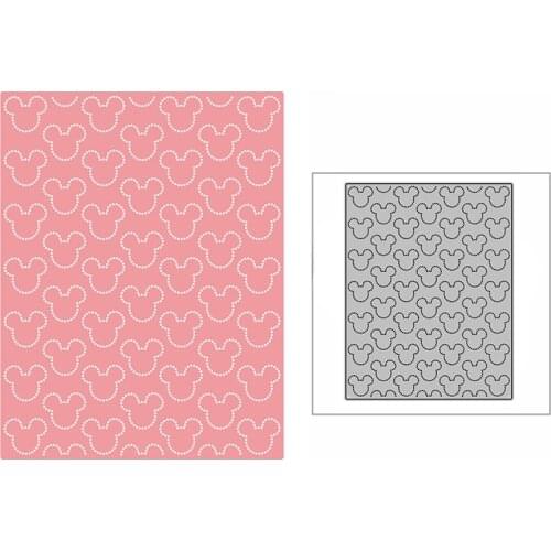 New Spotted Mouse Head Panel 2021 Metal Cutting Dies for DIY Scrapbooking and Card Making Decorative Embossing Craft No Stamps