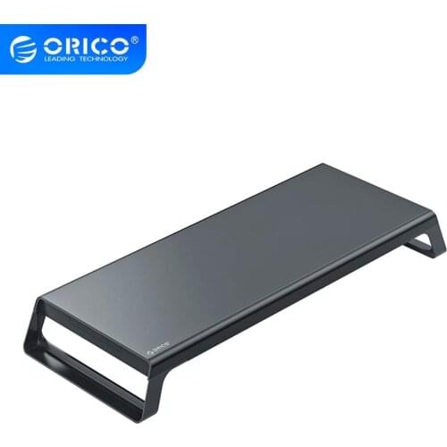 ORICO Aluminum Monitor Stand Riser Notebook Computer Stand Desk Stand with Storage Drawer for PC Laptop Home & Office