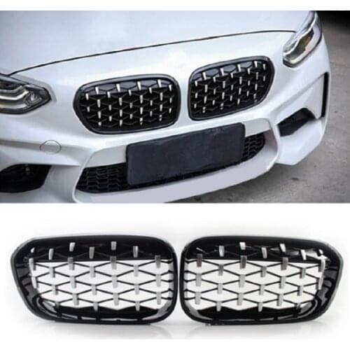 Car Bumper Diamond Star Grill Front Kidney Grille For BMW 1/2/3/4/5 Series E87 E90 E92 E93 F20 F21 F30 F34 F45