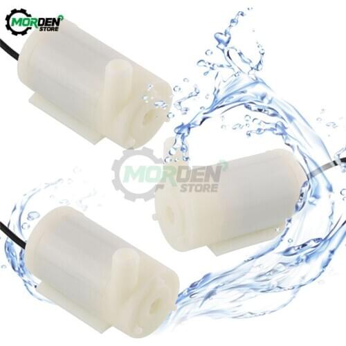 USB Micro Submersible Pump Mini Water Pump DC 3V 120L/H Motor Pump 3W For DIY Kit Fish Tanks Aquarium Underwater Fountain