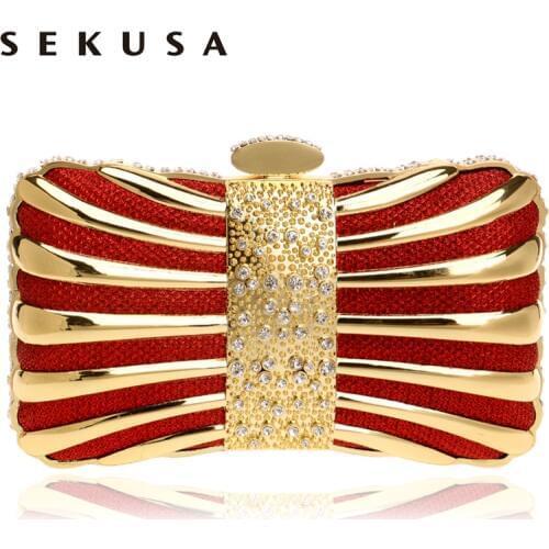 SEKUSA Women's Silver Bags