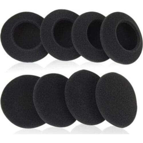 Top 6cm Earphone Sponge Cover, Thickened Ear Cotton Ear Cotton Sponge Cover, Replacement Foam Microphone Cover