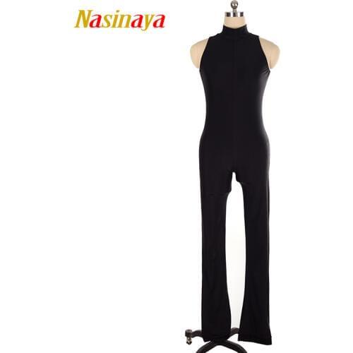 Nasinaya Figure Skating Leotard Jumpsuit For Girl Kids Women One Piece Customized Patinaje Ice Skating Costume Gymnastics 9